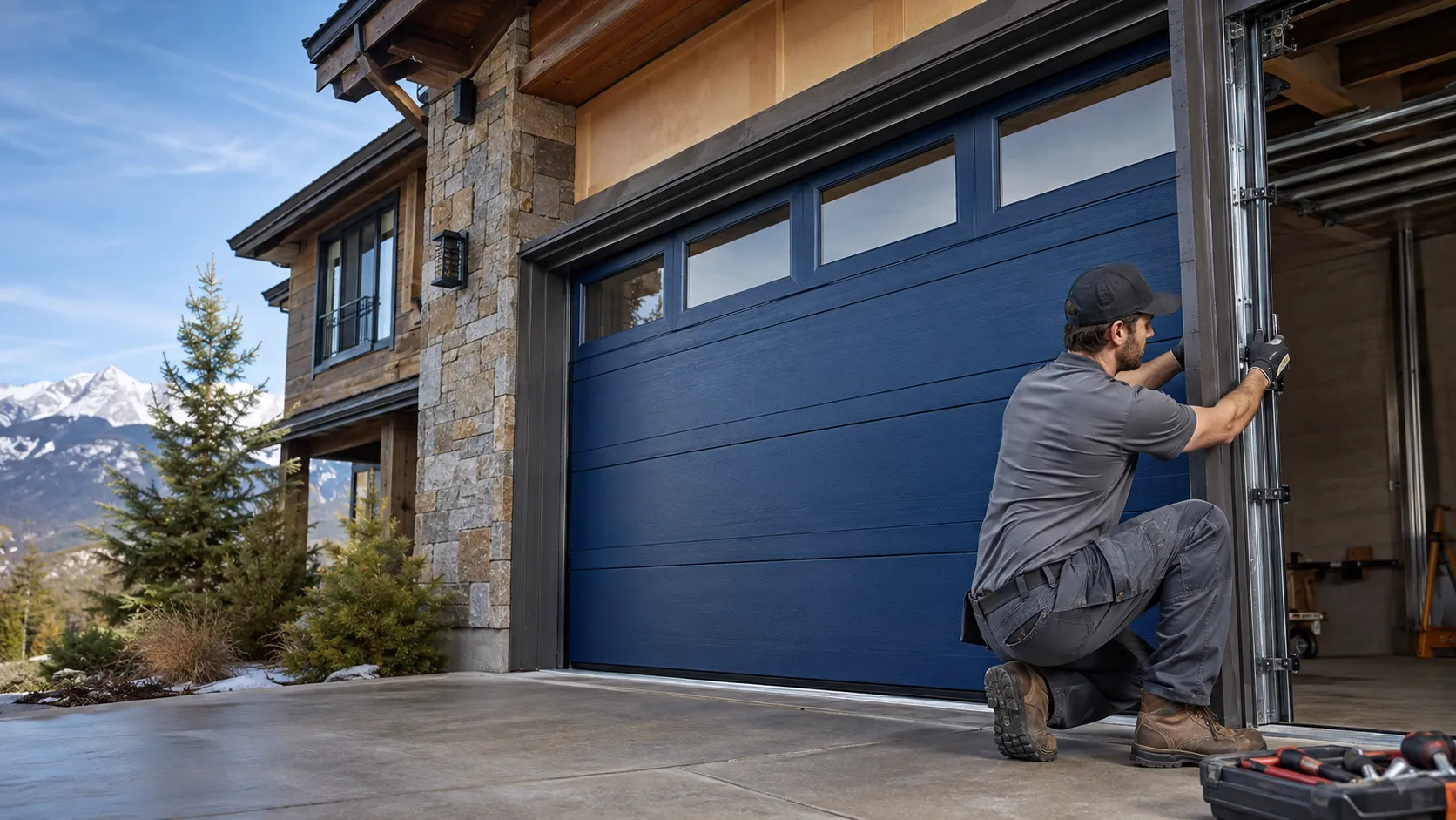 Tell us what’s wrong - Springfield garage door service