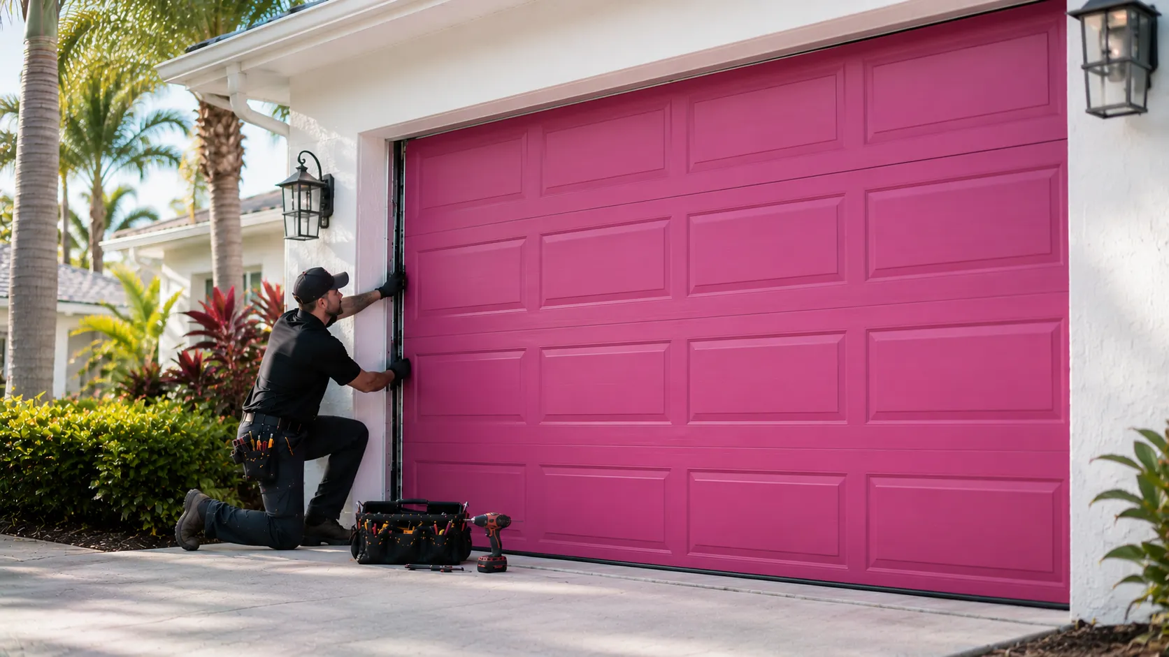Tell us what’s wrong - Springfield garage door service