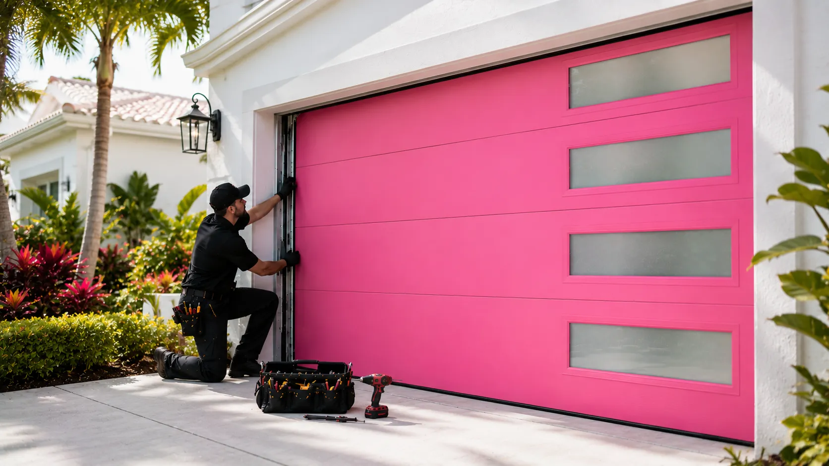 Garage Door Service for Longmeadow Homes