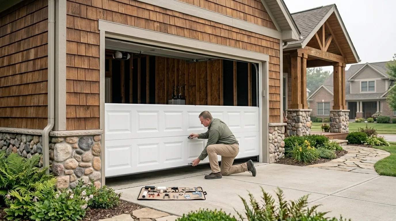 Commercial Garage Door in Springfield