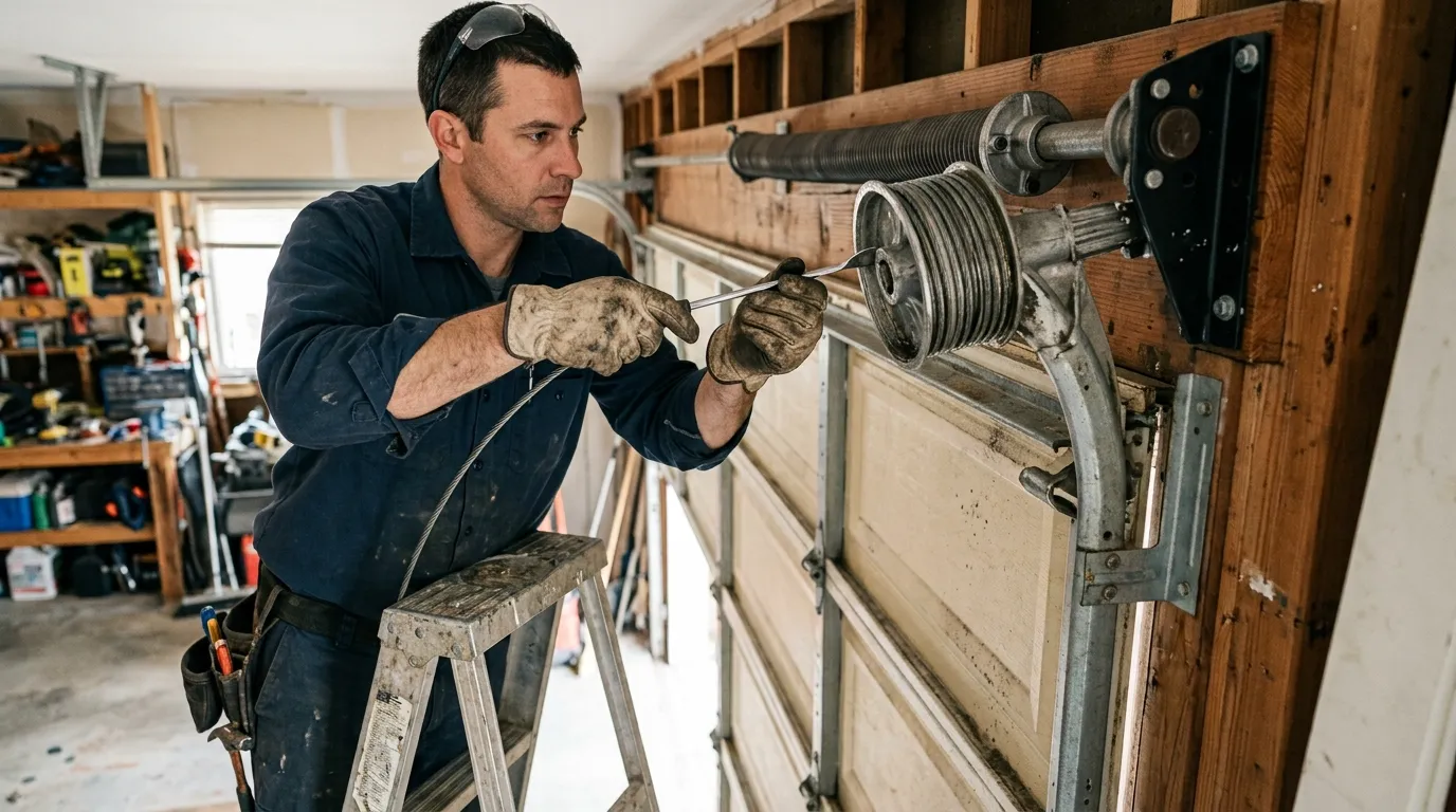 Repaired & tested - Springfield garage door service