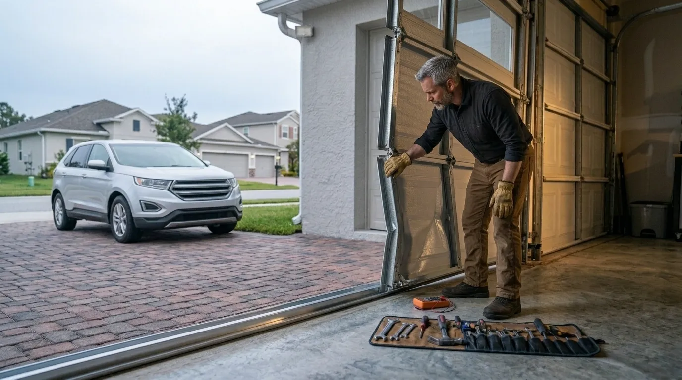 Repaired & tested - Springfield garage door service