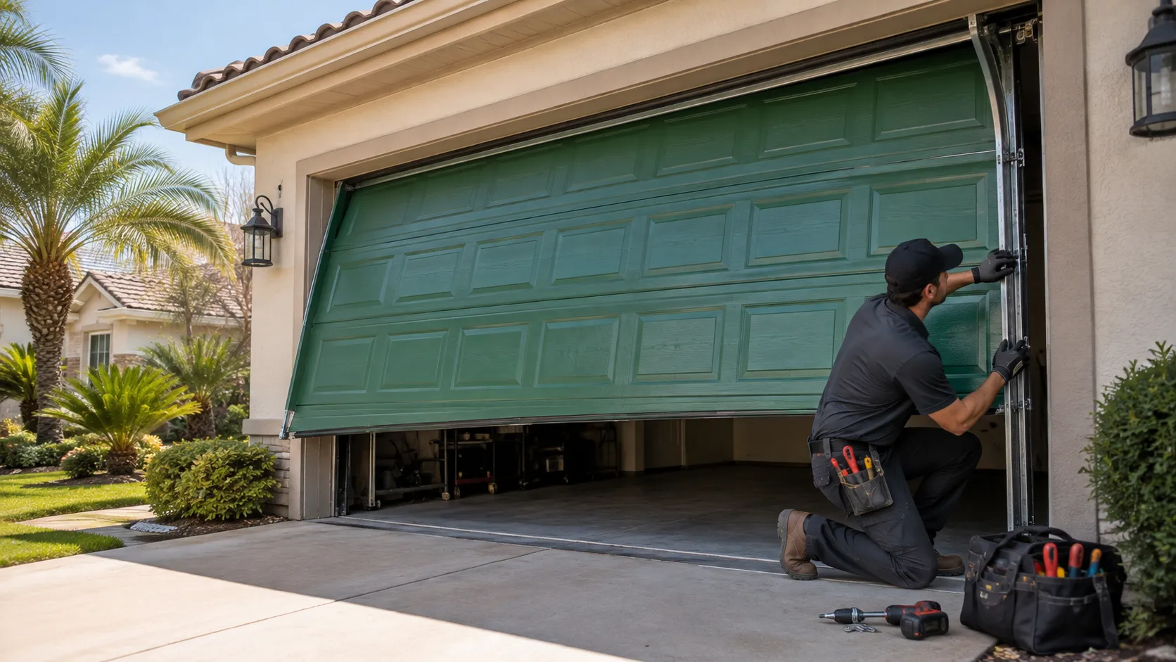 Tell us what’s wrong - Springfield garage door service